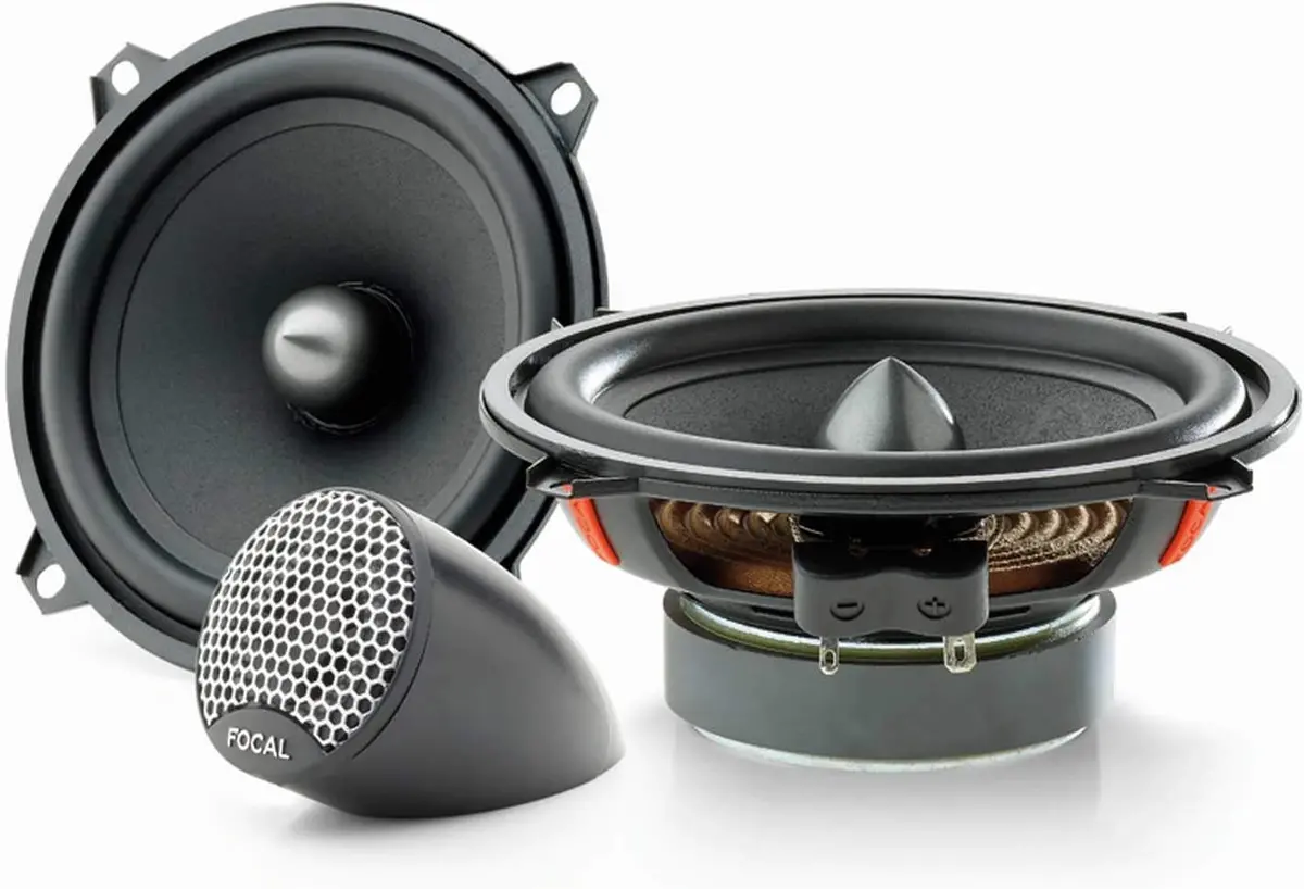 Focal Isu 130 5.25 Inch 2-Way Component Kit, Rms: 60W - Max: 120W 1