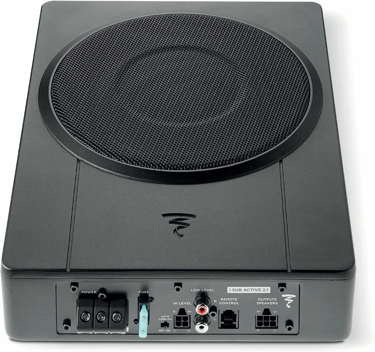 Focal Isubactive2.1 8” Bomba Underseat Amplified Subwoofer, Rms: 75W - Max: 150W 1