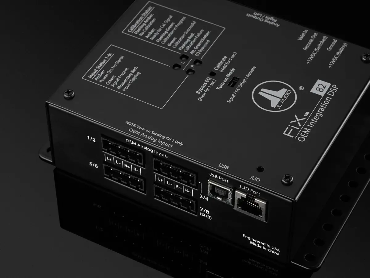 Jl Audio Fix-82 - Oem Integration Dsp With Automatic Time Correction And Digital Eq 2