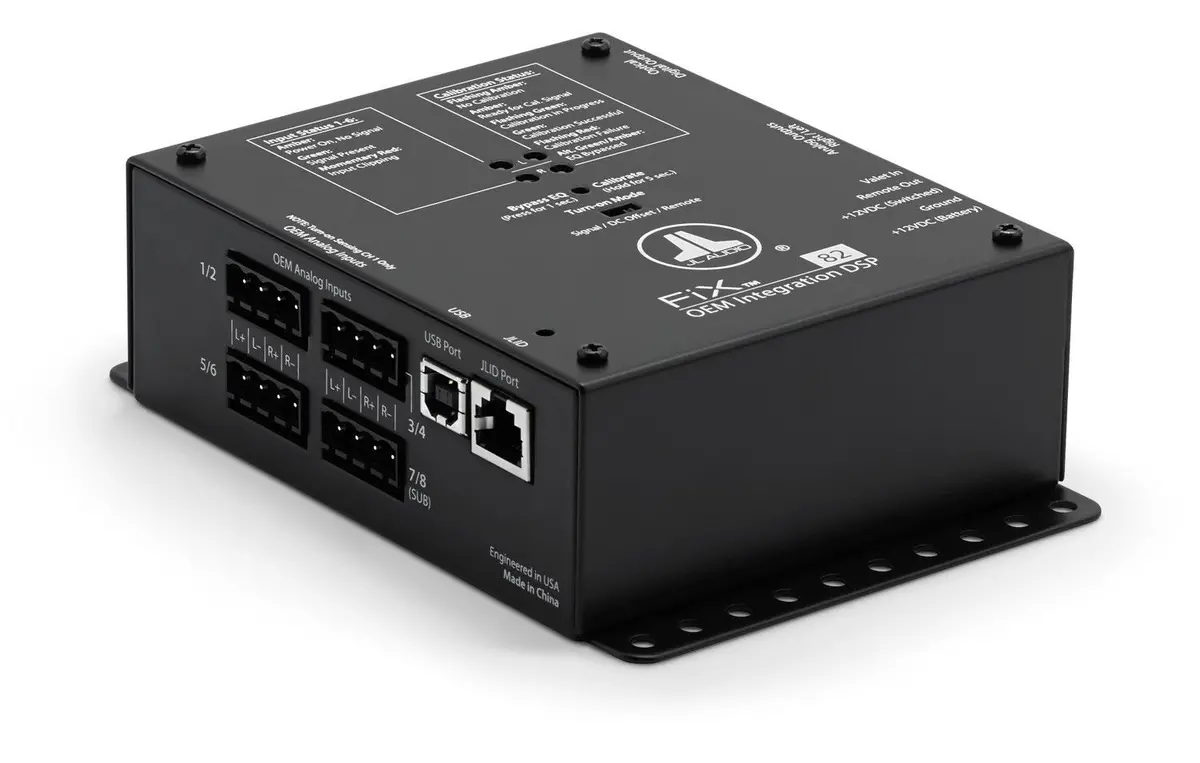 Jl Audio Fix-82 - Oem Integration Dsp With Automatic Time Correction And Digital Eq 1
