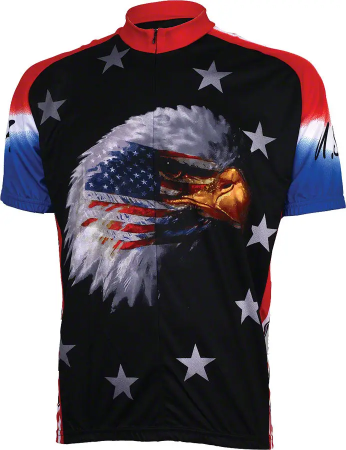 World Jerseys American Eagle Heritage Cycling Jersey