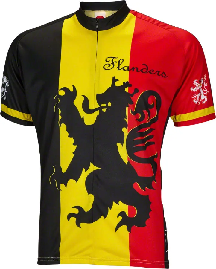 World Jerseys Flanders Inspired Cycling Jersey