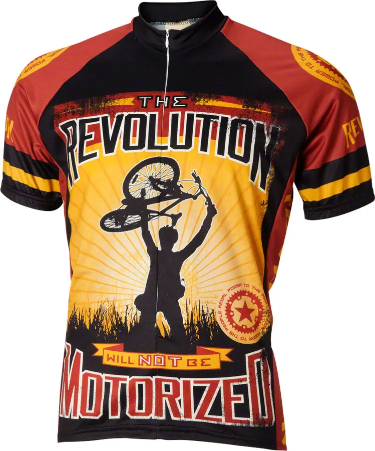 World Jerseys Revolution Motorized Cycling Jersey