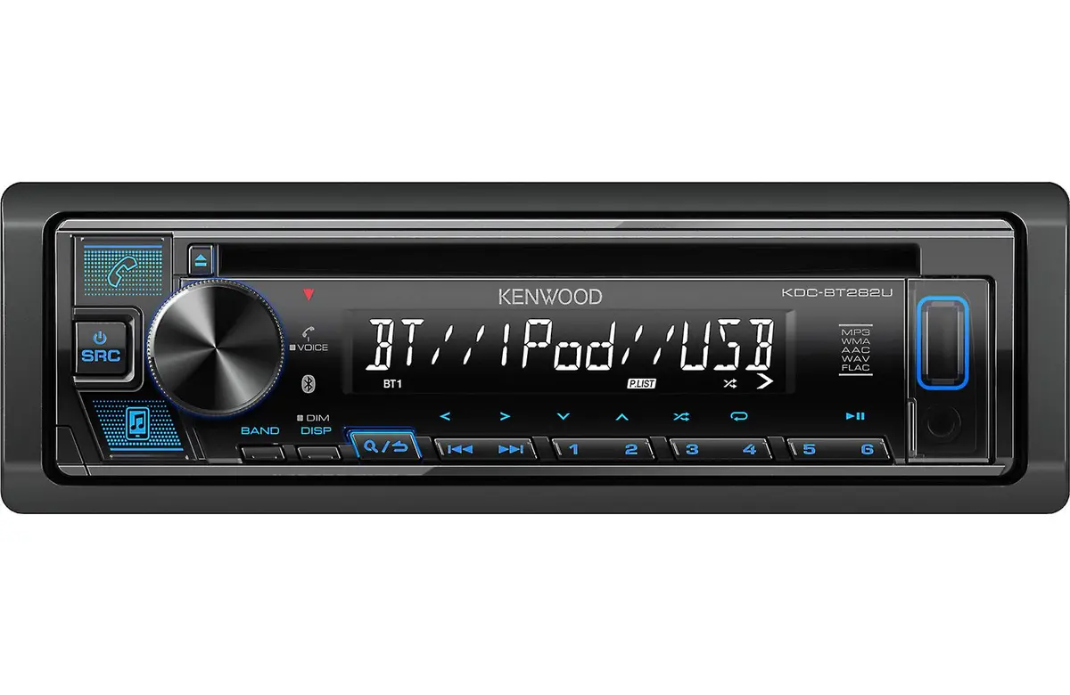 Kenwood Kdc-Bt282u Cd Car Stereo Receiver 1
