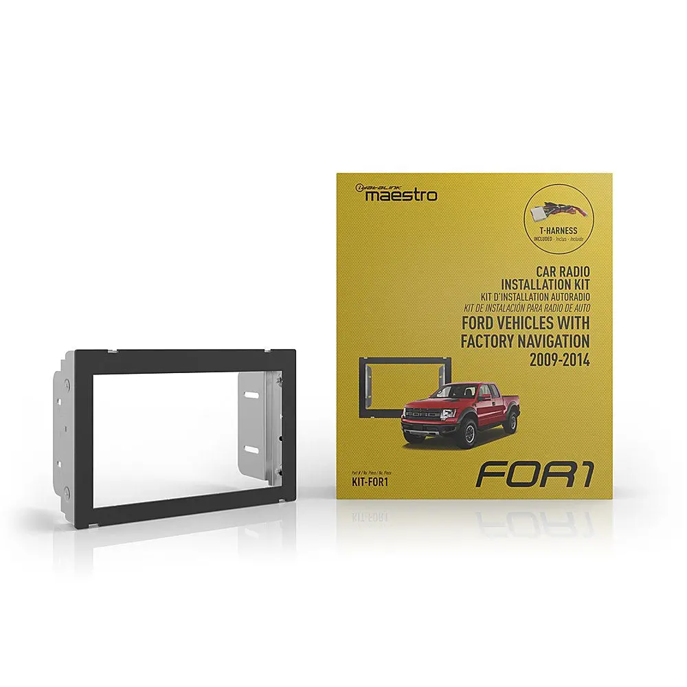 Idatalink Kit-For1 Dash Kit For Select 2009-14 Ford Vehicles With Factory Navigation 1