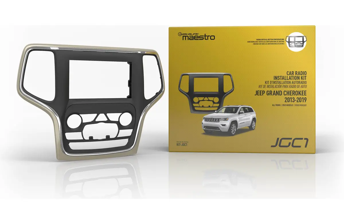 Idatalink Kit-Jgc1 Dash And Wiring Kit For Select 2014-22 Jeep Grand Cherokee Models 1