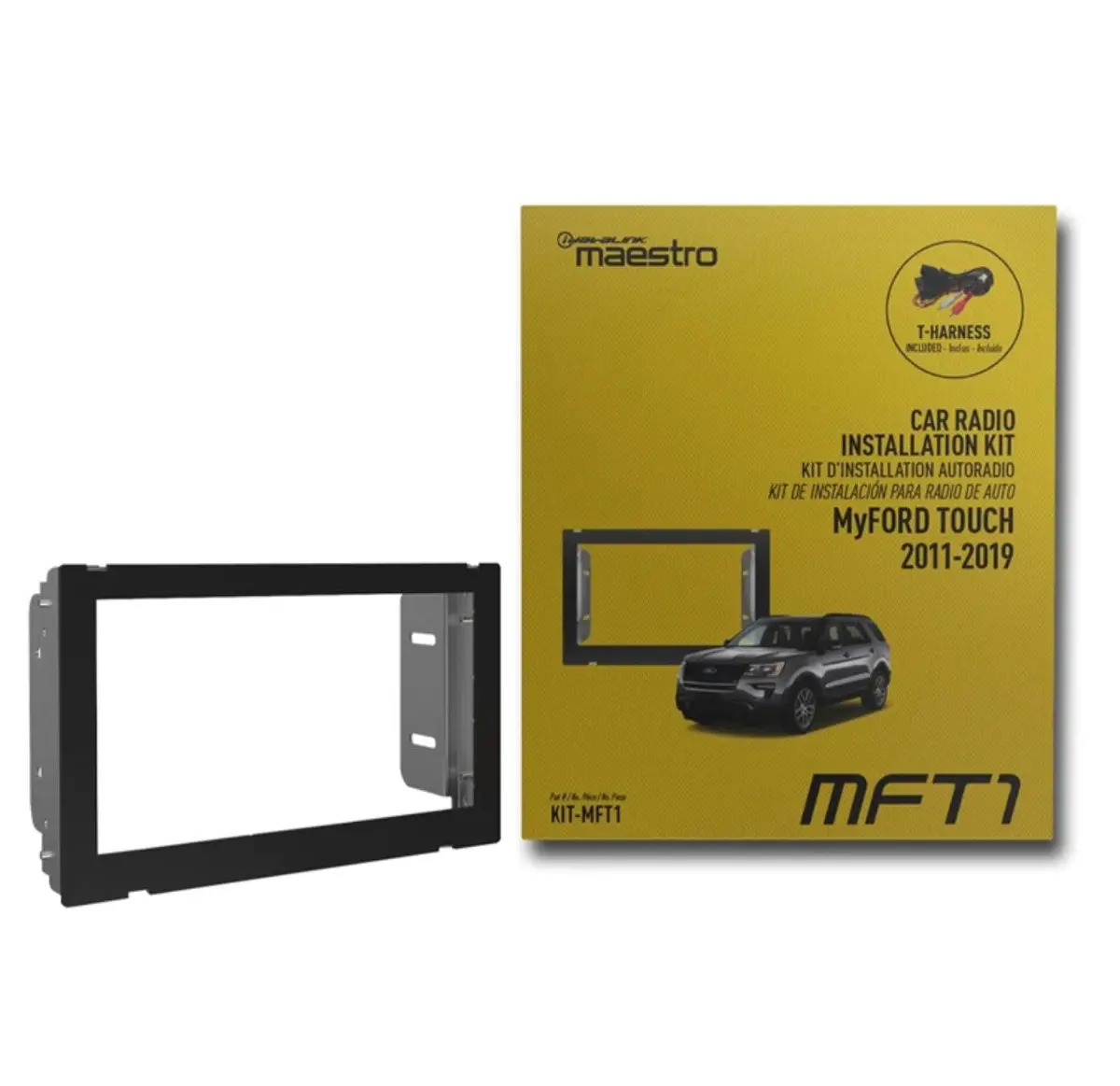 Idatalink Kit-Mft1 Dash Kit For Select 2011-21 Myford Touch-Equipped Ford Vehicles 1