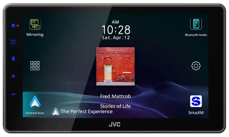 Jvc Kw-Z900w 9" Hd Floating Screen Digital Media Receiver Apple Carplay 2