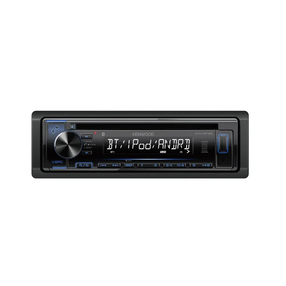 Kenwood Kdc-Bt22 Cd And Bluetooth Receiver 1