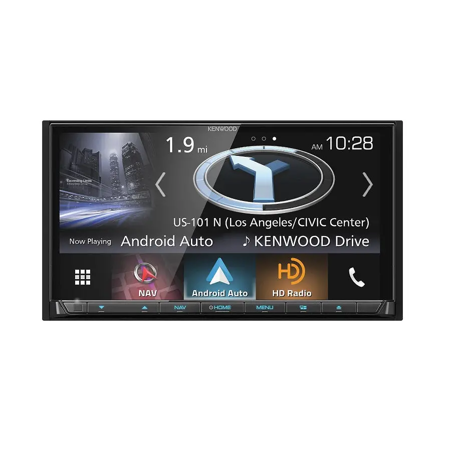 Kenwood Dnx874s Dvd/Navigation Receiver With Android Auto & Carplay 1