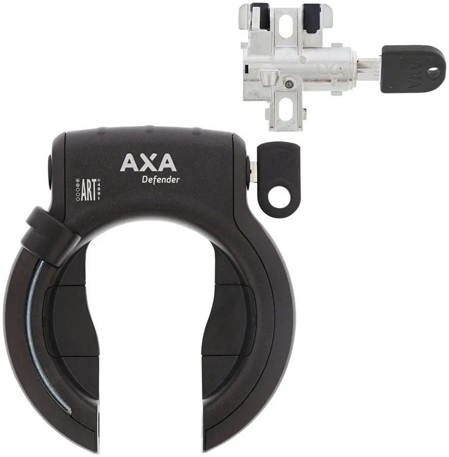 Axa Ring Lock W/ Ebike Battery Lock 1