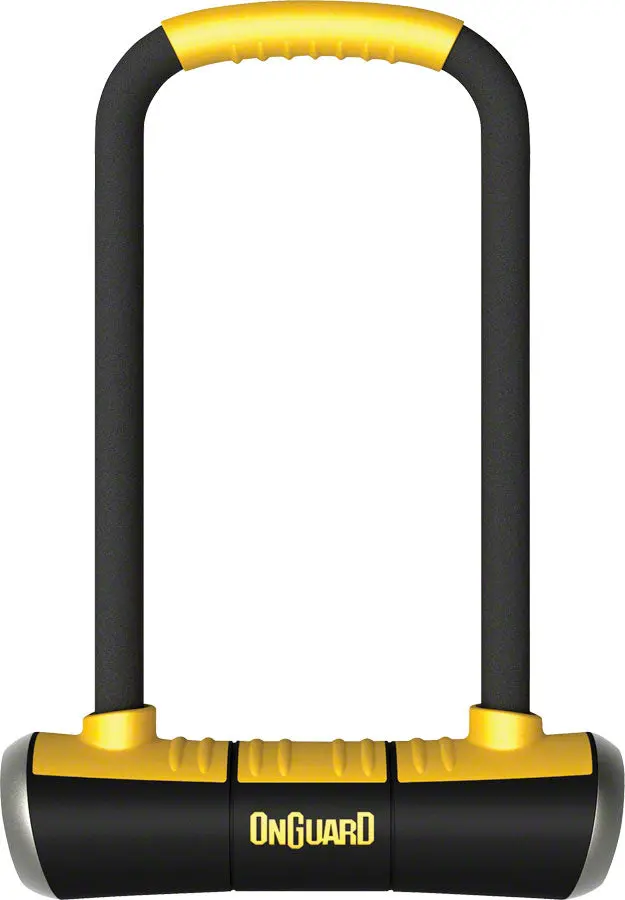 Onguard Pitbull Mini Ls U-Lock: 3.5 X 9.4", Black/Yellow 1