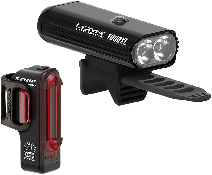 Lezyne Lite Drive 1000Xl/Strip Pro 1