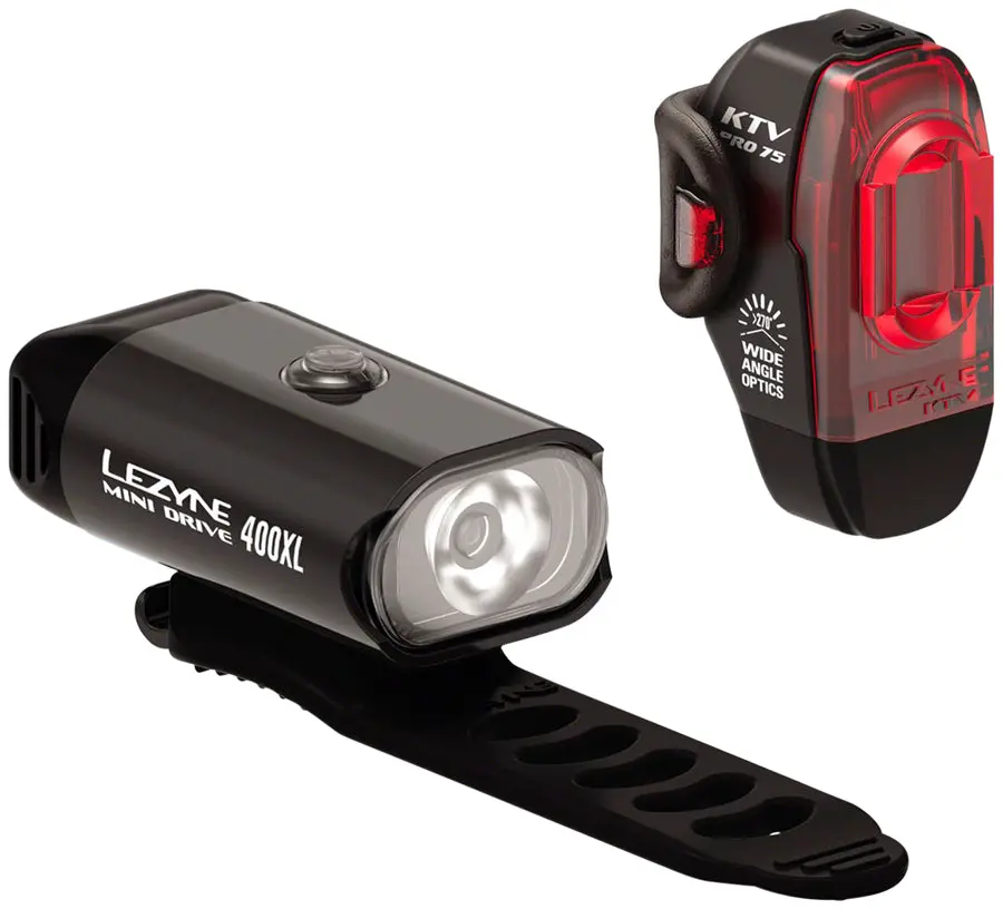 Lezyne Mini Drive 400/Ktv Pro Light Set 1