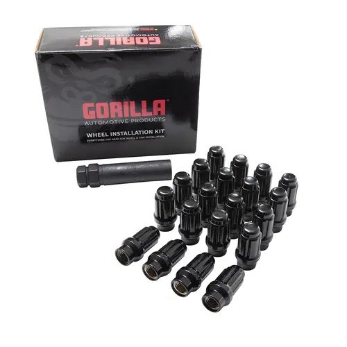 Gorilla Et Spline Cone Seat Lug Nut Sets 1