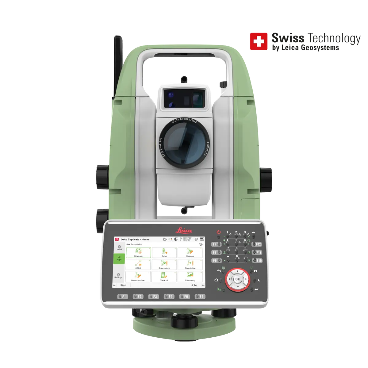Leica Ts20 Robotic Total Station 1