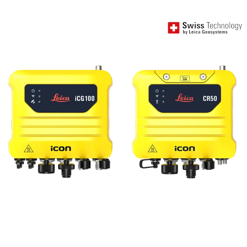 Leica Icon Gps 100 & Cr50 - Machine Receiver 1
