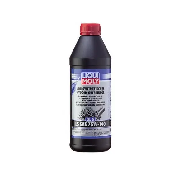 Liqui Moly Fully Synthetic Hypoid Gear Oil Gl5 75W-140 1
