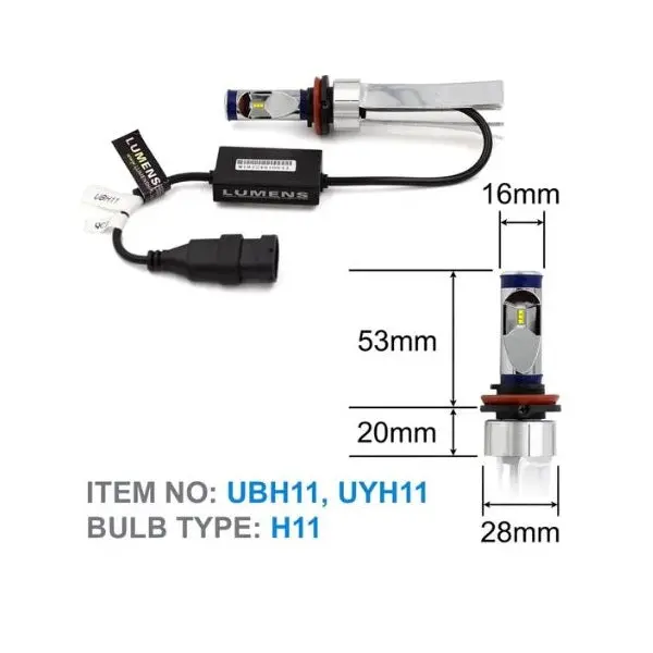 Lumens Hpl Ultra Yellow 3000K Led Bulbs 2
