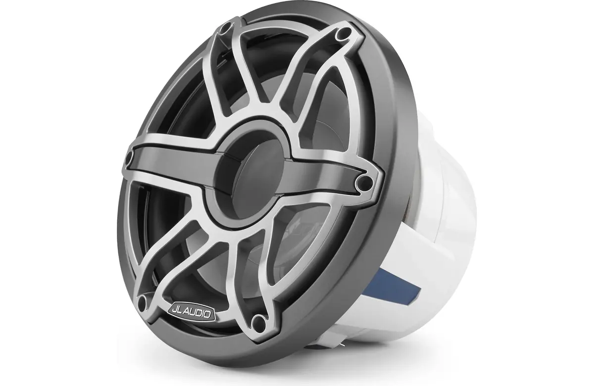 Jl Audio M6-10Ib-S-Gmti-4 10" Marine Subwoofer With Gunmetal Gray Grilles 1