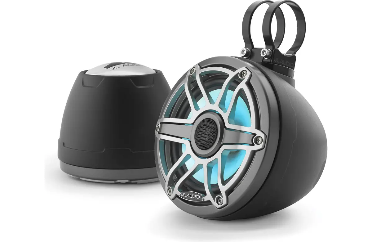 Jl Audio M6-650Vex-Mb-S-Gmti-I 6.5" Wakeboard Tower Speakers W Leds 1