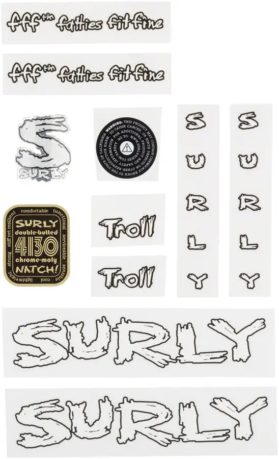 Surly Troll Decal Set 2