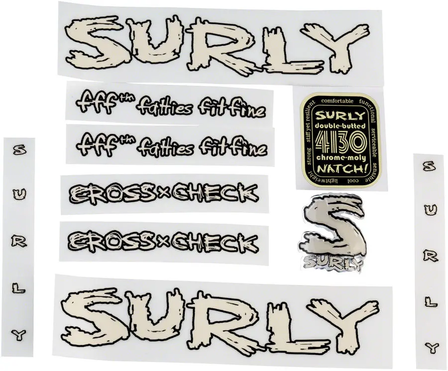 Surly Cross Check Decal Set 1