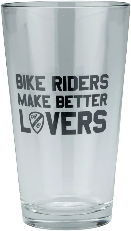All-City Bike Riders Make Better Lovers Pint Glass 1