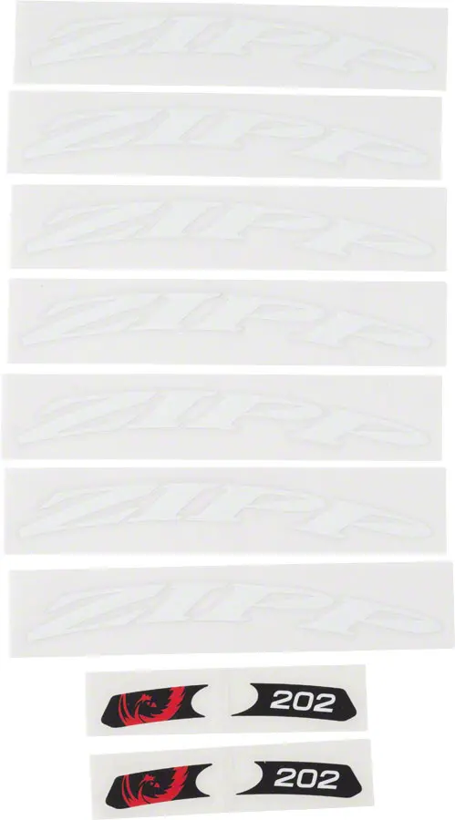 Zipp Speed Weaponry Decal Sets 7