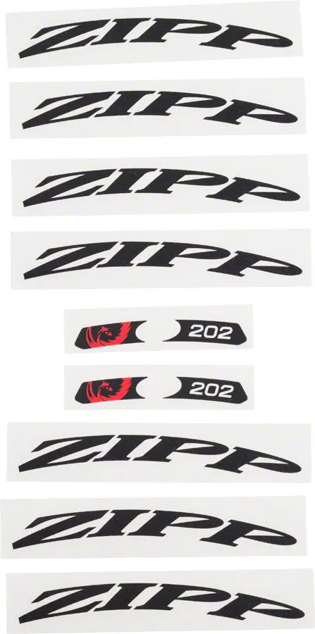 Zipp Speed Weaponry Decal Sets 5