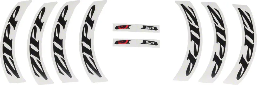 Zipp Speed Weaponry Decal Sets 3