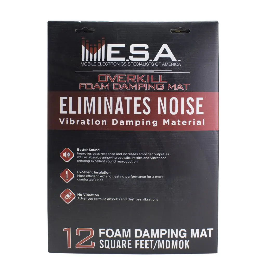 Mesa Mdmok - Foam Damping Mat 12Sq-Ft (Kit Includes (1) 32" X 54" Piece) 1