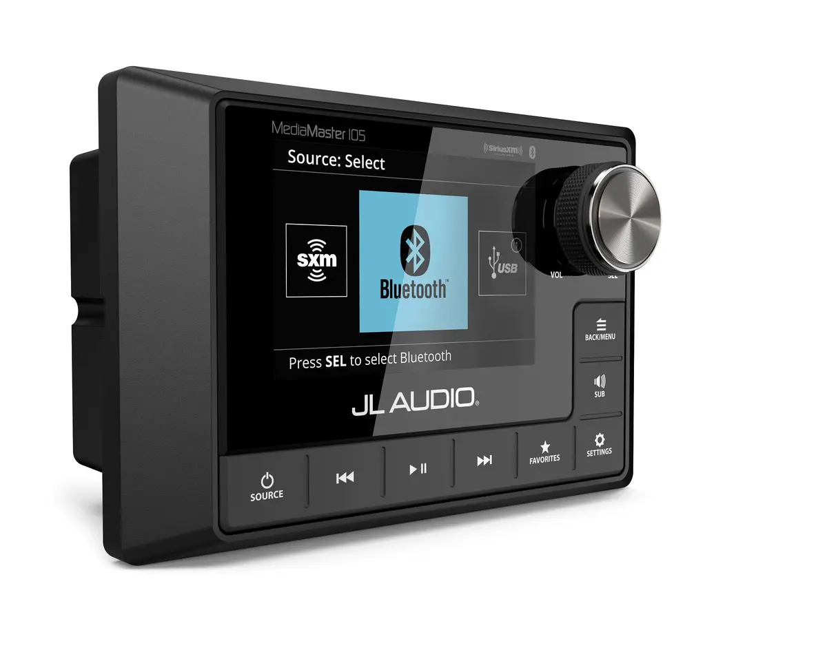 Jl Audio Mm105 + Xdm800/8 + 4 Pairs M6-650X-S-Gmti-I + Mlc-Rw Marine Bundle 2