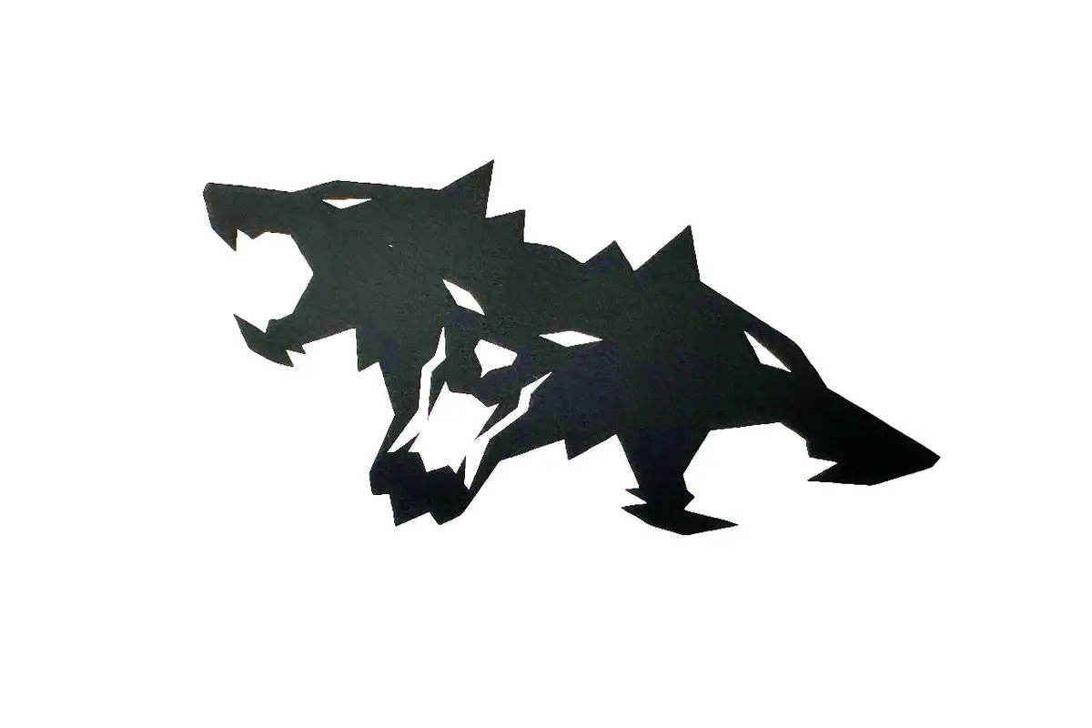 Cyberbeast Large Tailgate Vinyl Decal For Cybertruck 1