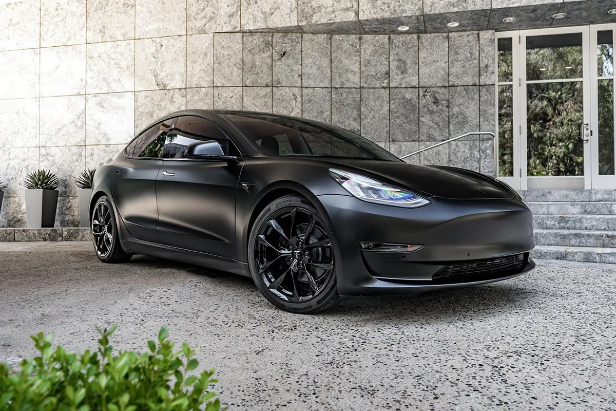 Tesla Model 3 Full Coverage Paint Protection Film (Ppf) And Installation 3