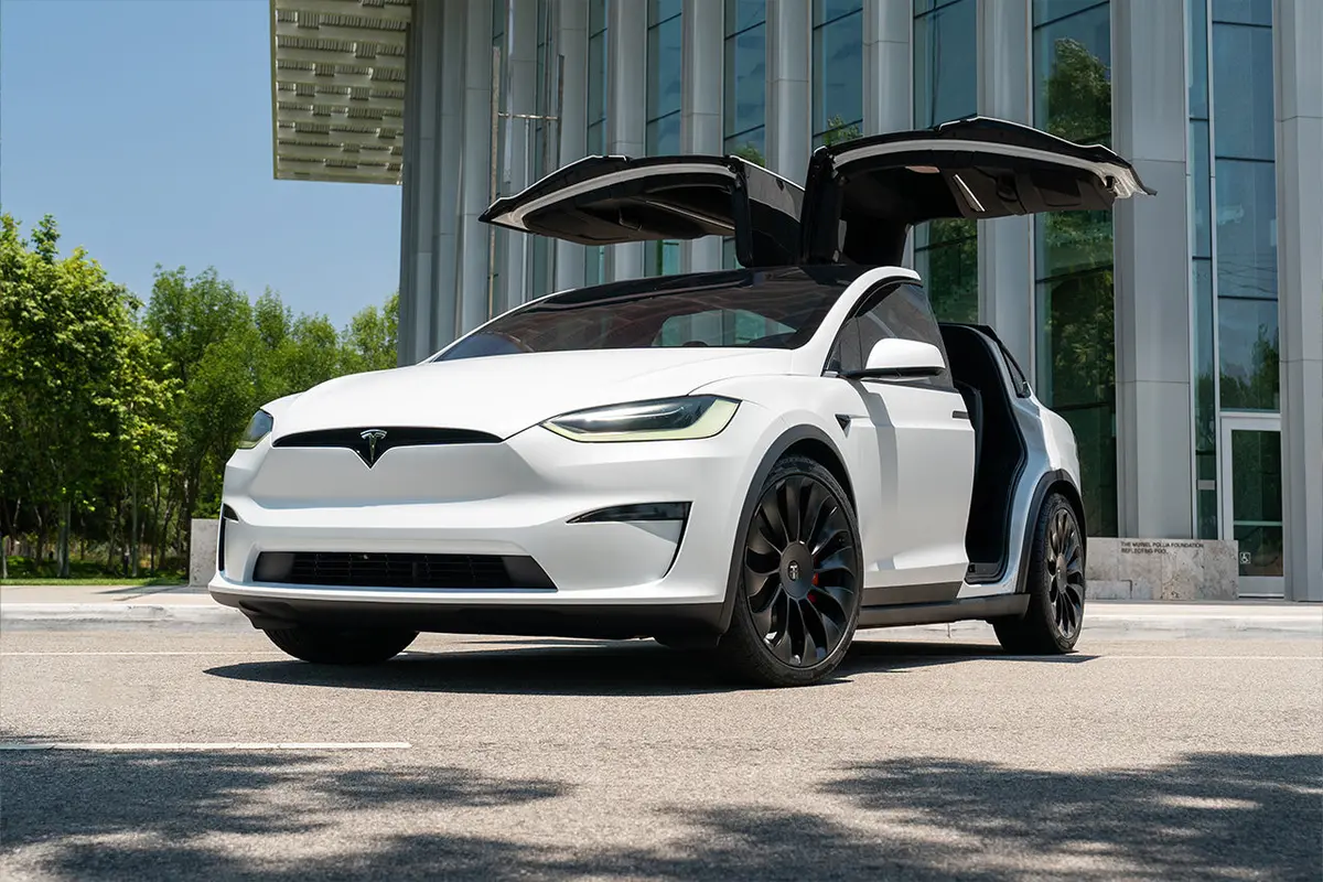 Tesla Model X Xpel Paint Protection Film (Ppf) Professional Installation 3