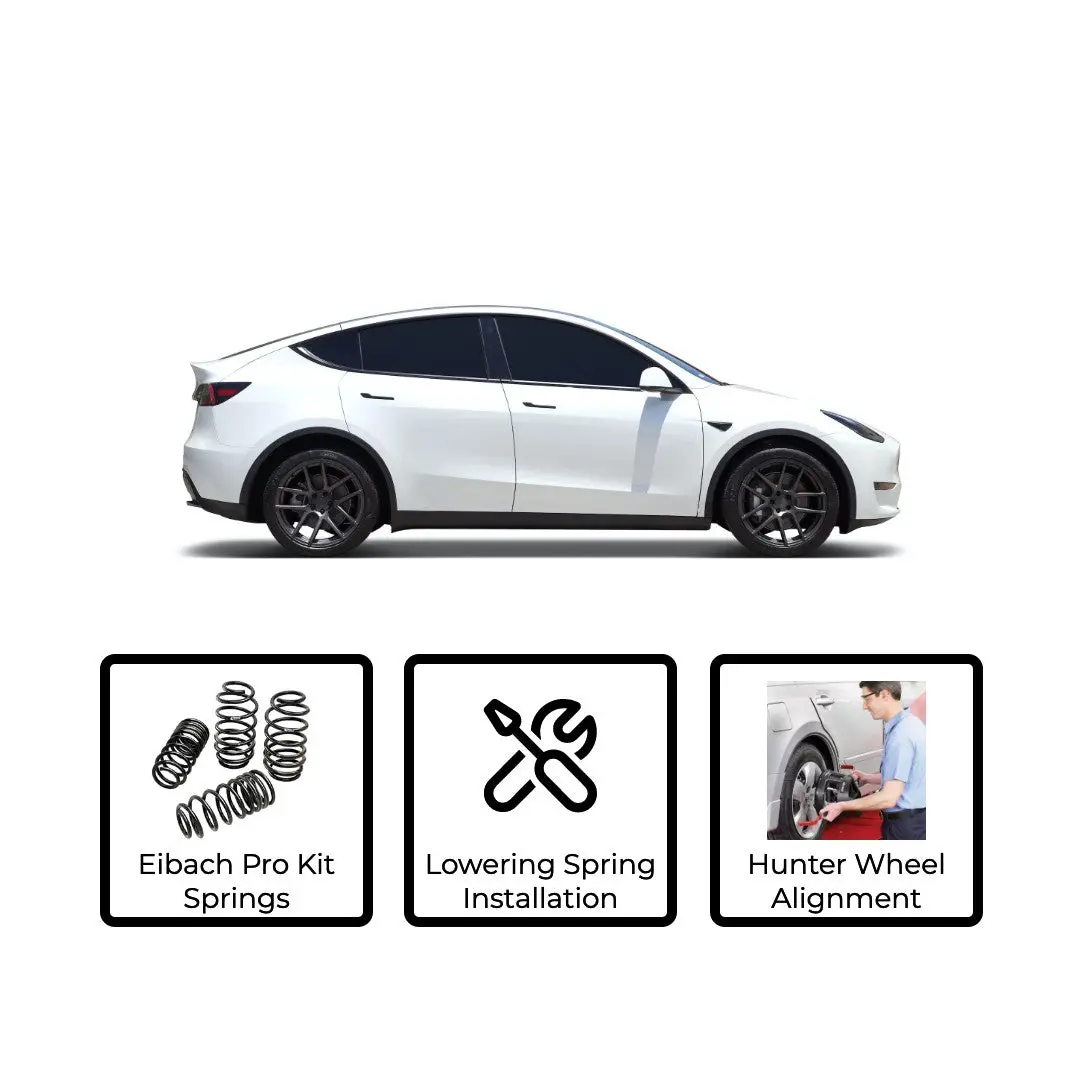 Tesla Model Y Eibach Lowering Spring Special 1
