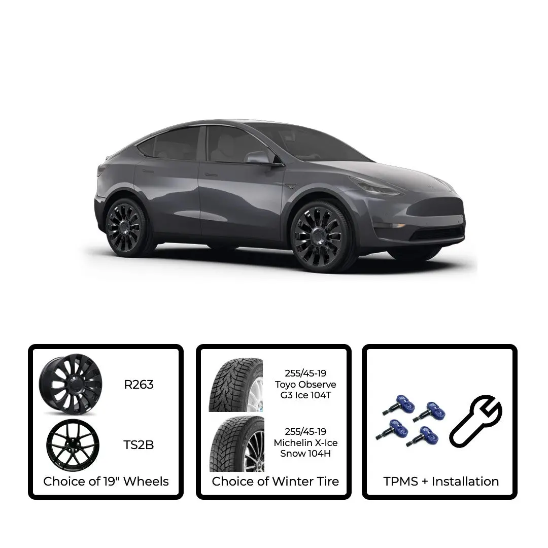 Tesla Model Y 19" Winter Package 1