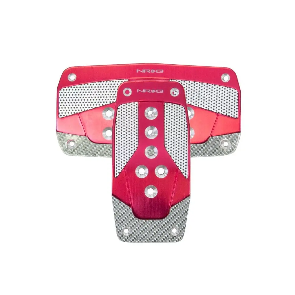 Nrg Pdl-450Rd Red Aluminum Sport Pedals 1