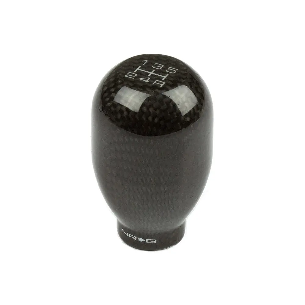 Nrg Sk-100Bc Black Carbon Fiber 5 Speed Shift Knob 1
