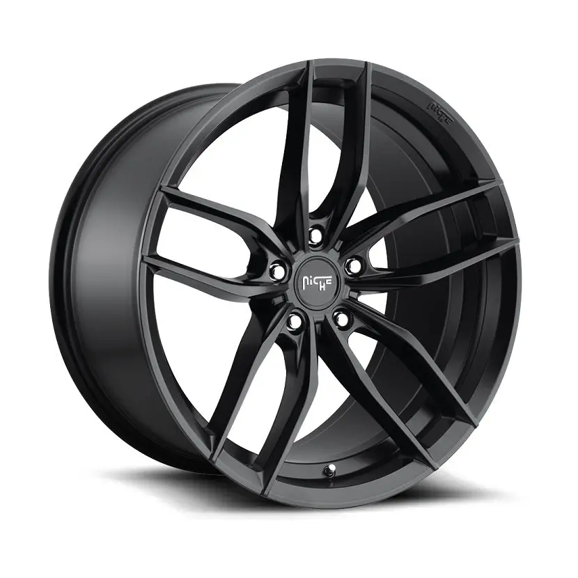Niche Vosso Satin Black Wheel (18/19/20/22") 1