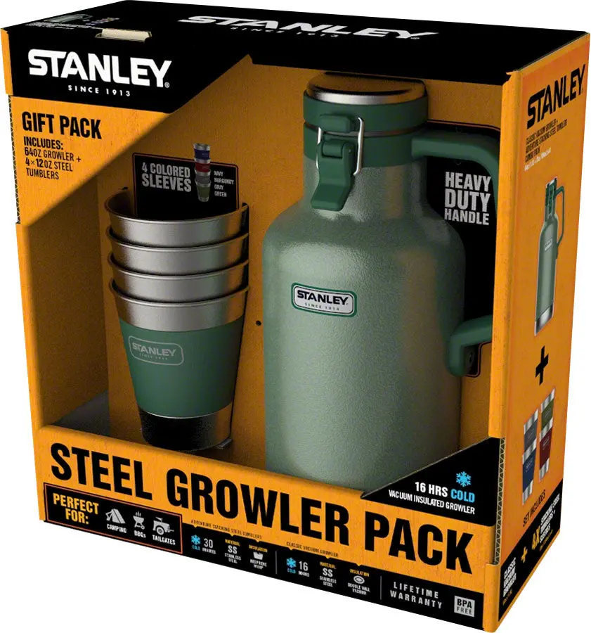 Stanley Vacuum Growler And Tumbler Set 1