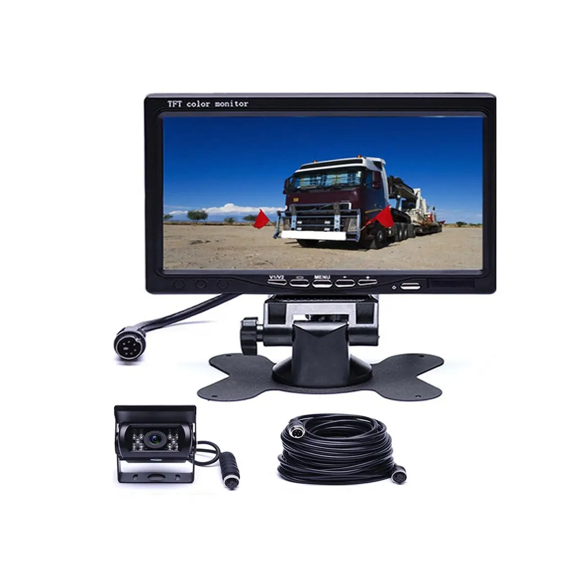 Od-X Truck Backup Camera System With 7" Screen 1