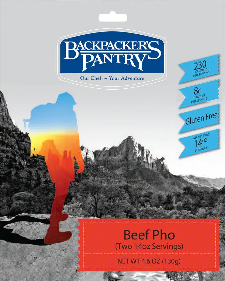 Backpacker's Pantry Beef Pho 1