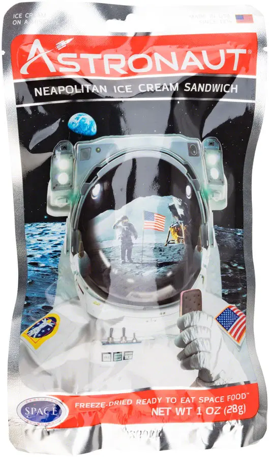 Backpacker's Pantry Astronaut Freeze-Dried Ice Cream Sandwich 1