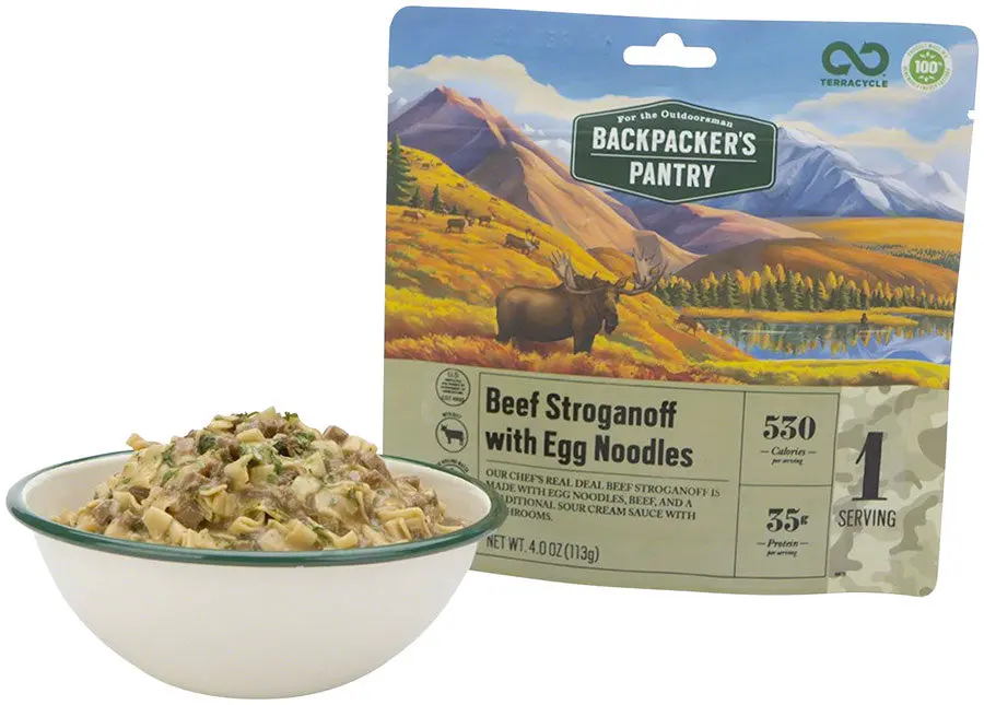 Backpacker's Pantry Outdoorsman Beef Stroganoff With Egg Noodles 1