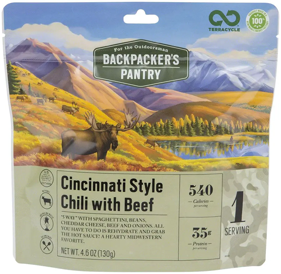 Backpacker's Pantry Outdoorsman Cincinnati Style Chili With Beef 2