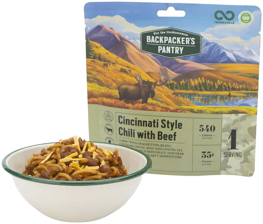 Backpacker's Pantry Outdoorsman Cincinnati Style Chili With Beef 1