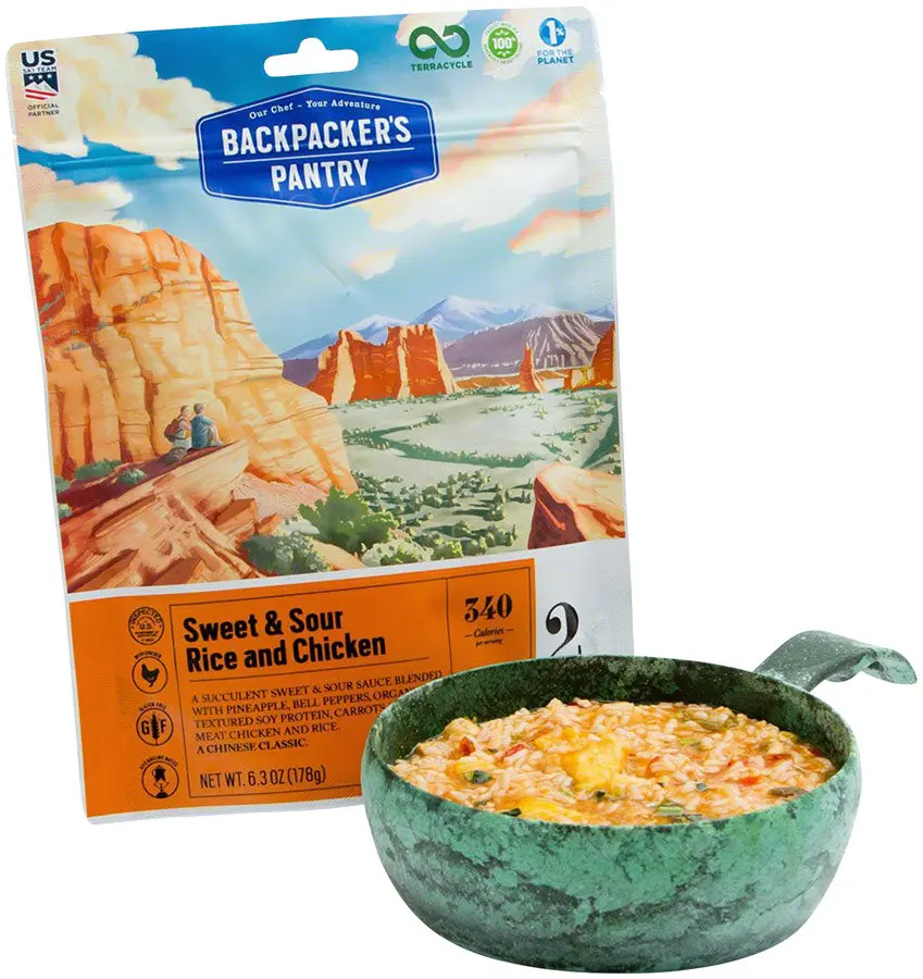 Backpacker's Pantry Sweet And Sour Rice And Chicken 1