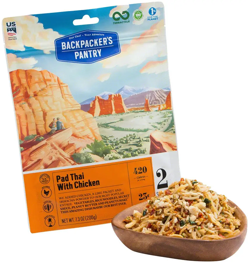 Backpacker's Pantry Pad Thai With Chicken 1